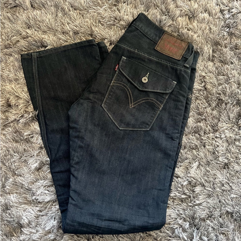 Men’s Levi 514 Denim Jeans Sz 34W 32L